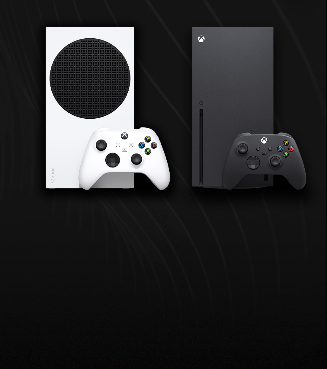 XBOX Series S and XBOX Series X Certified Refurbished consoles.